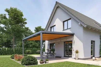 Beperkte Voorraad Handmatige zonwering T90 5000x1500 mm (bxd)