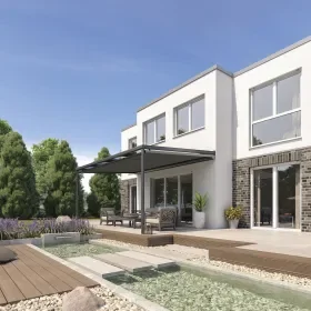 Beperkt Aanbod Elektrische zonwering met rits T350 300x400 cm (bxd) Incl. afstandsbediening type I.O.