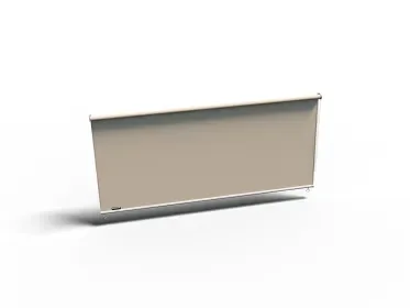 Uitverkoop Rolgordijn breed 2,96 x 2,4m gebroken wit