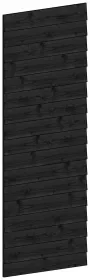 Wandmodule A potdekselplanken 844x2200mm zwart Op = Op