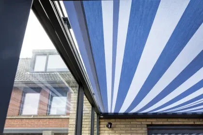 Voordeelprijs Elektrische zonwering T200 5500x4000 mm (bxd) Incl. afstandsbediening type I.O.