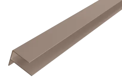 WEO35-60 Alu F-profiel Light Grey L-300cm 65x80mm - RAL7006 Tijdelijk Beschikbaar