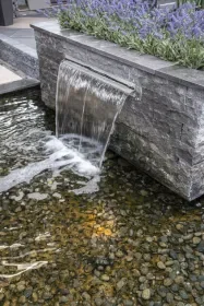 Vijverrand hoek Blue Moon Linea 50/20x50x3 cm Exclusieve Aanbieding