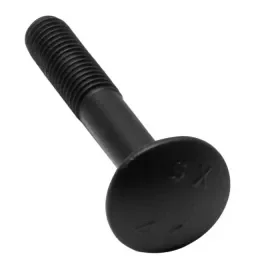 Actieprijs QlinQ® Blackline slotbout DIN603 M6x40 zwart gecoat - 25 st.