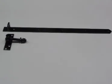 Verstelbare duimheng / Plaat 130x35mm / Heng 670x40mm - Zwart Gratis Verzending