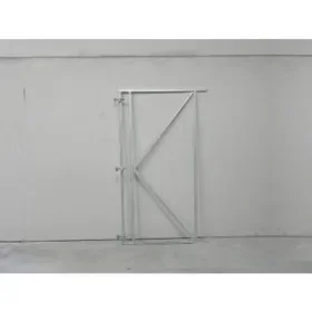 Verstelbare poortframe voor horizontale planken, vuurverzinkt, 1000x2000 mm Koop Vandaag
