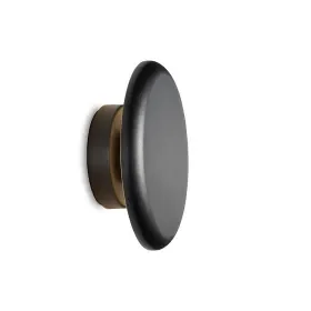 Laatste Versie Lousa | wandlamp | rondom zwart | warmwit | dimbaar | OutdoorPro+ | 12 volt