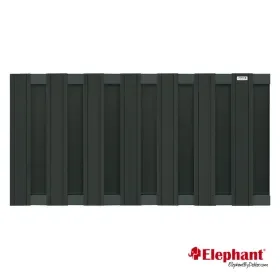 Alleen Vandaag Composiet schuttingscherm Design antraciet 180x93cm