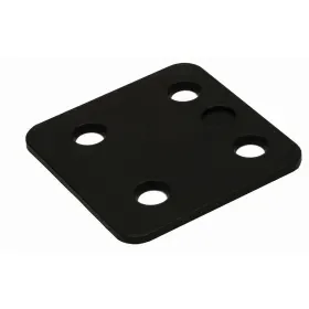 Actieprijs GB drukplaat zonder sleuf, 3x70x70mm, zwart, 48 stuks per zak
