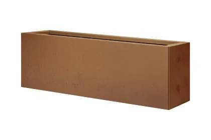 Actieprijs Bloembak vlak - CORTEN 180x300x60