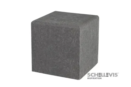 Uitverkoop Schellevis zitelement (vierkant) 50x50x50 cm Carbon