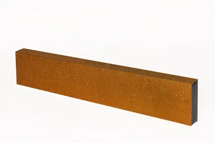 U-profiel corten ongelijkzijdig opsluitband 5cm 220x5,1x20,8x5,4 cm Must-Have