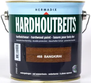 Voordeelprijs Hardhoutbeits 468 bangkirai 2500 ml