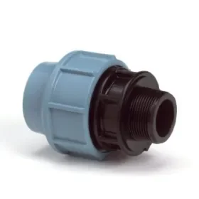 Alleen Vandaag Unidelta draadkoppeling, klem x buitendraad, Kiwa, 16 bar, 16 mm x ½"