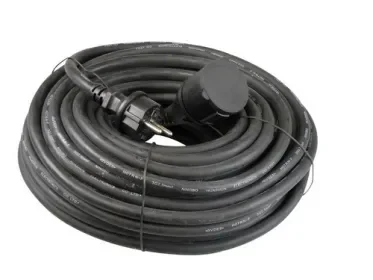 Weekendaanbieding Verlengsnoer 10m Neopreen 3x1,5 mm - HO7RN-F zwart