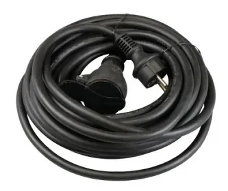 Verlengsnoer 10meter neopreen 3x2,5mm H07RN-F zwart Betrouwbaar