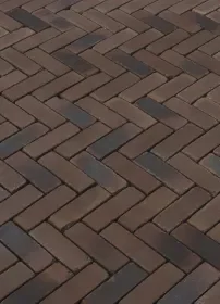 Vulcano Antica rood-bruin-zwart genuanceerd DF60 Korting