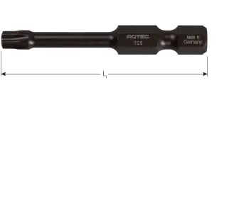 Veilige Betaling IMPACT Schroefbit Torx T25 L=50 (2 st per set)