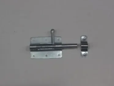 Veilige Betaling Plaatgrendel - plaat: 100x70x2mm - galvanisch verzinkt