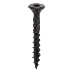 Woodies® Ultimate Blackline 5.0x50/30 platverzonken kop T-25 shield zwart - 200 st. Laatste Versie