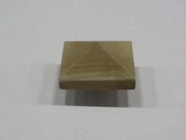 Aanbieding Paalornament piramide geimpregneerd hout 9x9 cm