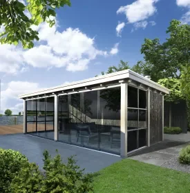 Aanbieding Buitenverblijf Siena 8200x3500x2500mm (bxdxh)