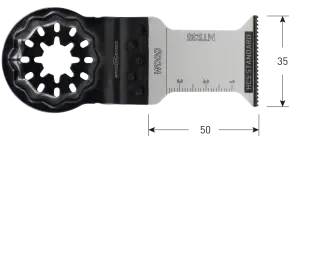 Alleen Vandaag MTS35 HCS Hout Starlock invalzaagblad 35x50