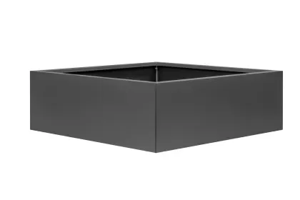 Actieprijs Bloembak vlak - ANTRACIET 60X300X60