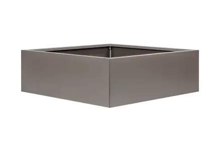 Veilige Betaling Bloembak vlak - TAUPE 120x180x40