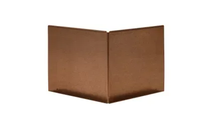 Uitwendige hoek Kantopsluiting corten Single / Flex 16,5 cm Superprijs