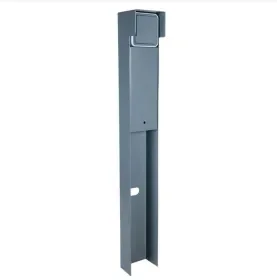 Tuinpaal - pro+ enkel met kabeldoos, afdekkap en installatiedraad grijs Gratis Retour