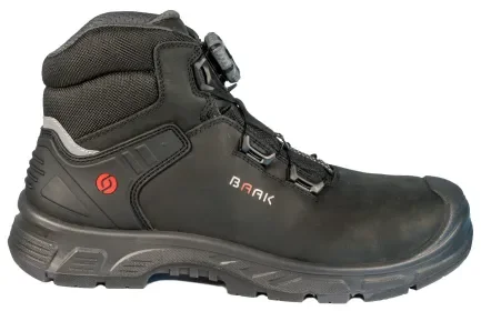 Werkschoenen Boaz hoog zwart + kruipneus mt 45 Alleen Vandaag