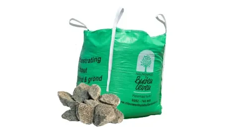 Actieprijs Graniet Royal Grey 5-12cm - Mini bigbag 500kg