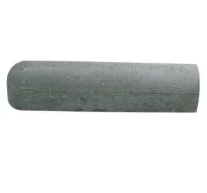 Stootband 20x20x90 cm 1x afgerond zonder voet grijs Laatste Kans