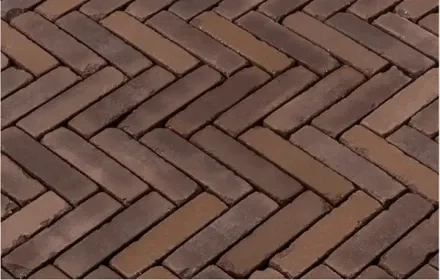 Weekendaanbieding Gebakken Waalformaat Oorspronkelijk bruin 200x50x60mm getrommeld Bruin