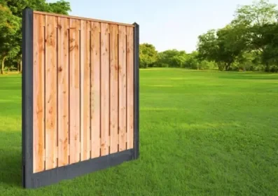 Tuinscherm 21 planken douglas hout 180x90cm (bxh) Fabrieksprijs