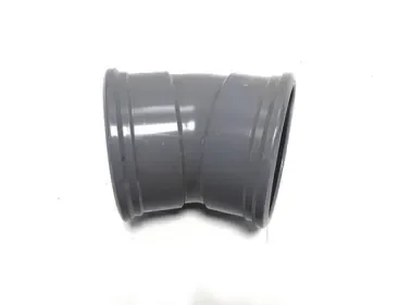 Beperkte Voorraad PVC bocht 30 graden 2x manchet 200mm