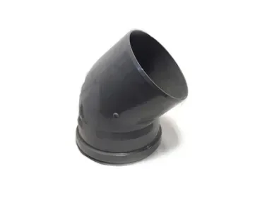 Actieprijs PVC bocht 45 graden manchet/spie 315mm