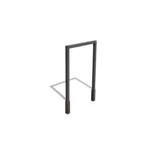 Alleen Vandaag Gepoedercoat staal pergola recht 200 cm inclusief betonpoer