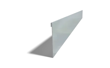 Verzinkt staal kantopsluiting geplet 13 cm (lengte 150 cm) Lage Kosten