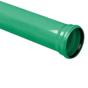 Alleen Vandaag PVC afvoerbuis lengte 5 meter SN8 incl manchet 125mm groen