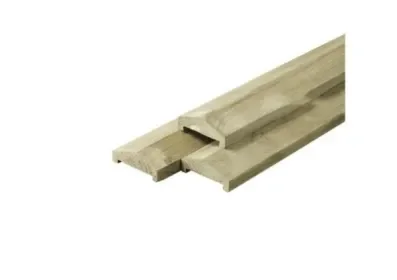 Afdeklat geïmpregneerd naaldhout 180x8.4x3.4cm (lxbxh) Korting