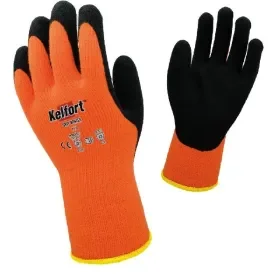 Beperkt Aanbod Werkhandschoen Kelfort Grip Winter oranje/zwart maat 9/L