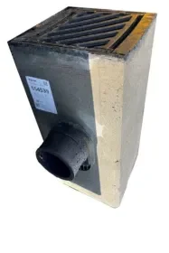Beperkt Aanbod Betonnen straatkolk 45x30cm uitlaat achter Ø125 Verkeersklasse D400