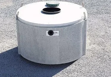 Betonnen septic tank 3000 liter met deksel verkeersklasse B 125 kN Bestel Nu