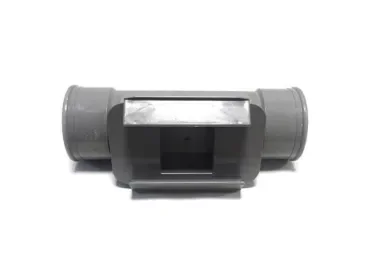 Beperkte Voorraad PVC ontstoppingsstuk met keerklep 2x manchet 125mm