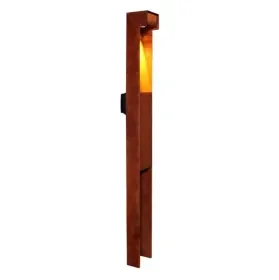 Tuinpaal Pro+ padverlichting met schemerschakelaar Corten Exclusieve Aanbieding