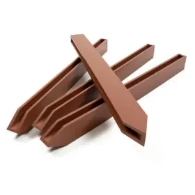 Beperkte Voorraad Multi-edge ECO paaltjes hoogte 40cm Corten (Set 10 stuks)