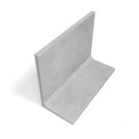 Aanbieding Keerwand Hoogte 150 - Lengte 200 - Voet 85 cm Grijs